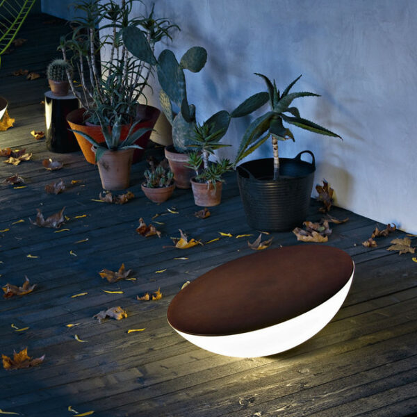 eclectic-floor-lamps - solar table light foscarini
