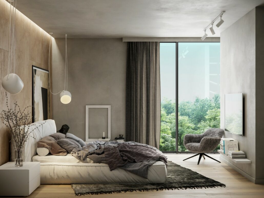Dormitor modern Bucuresti - arhitect Cristina Golban - Delta Studio Design (2)